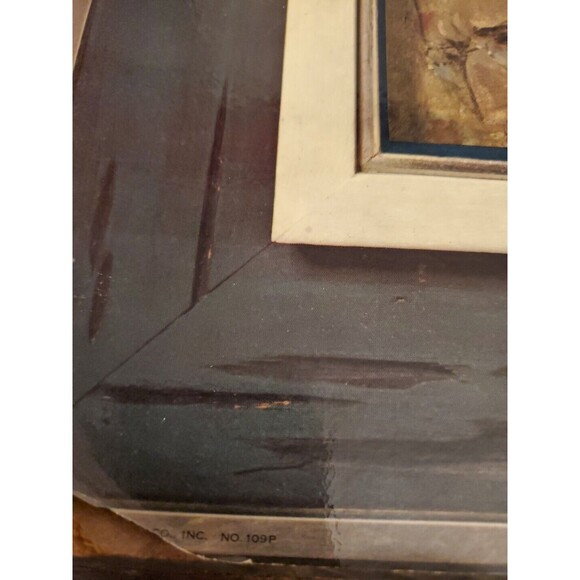 Vintage William Zdinak IN HIS IMAGE Art Print - Hardboard Mounting 23"x 0.5"x18" - Picture 12 of 16